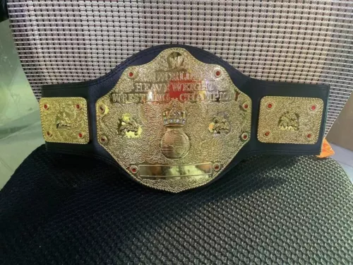 Replica Model World Heavyweight Big Gold Championship Wrestler Champion wwe Belt - Picture 9 of 10