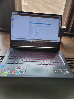 MSI Stealth 15M Gaming 15.6'' (512GB, Intel Core i7 11th Gen, 3.30GHz, 16GB)...