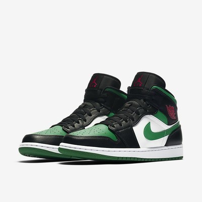 green black white jordan 1