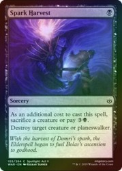 Spark Harvest 105/264 War of the Spark Foil