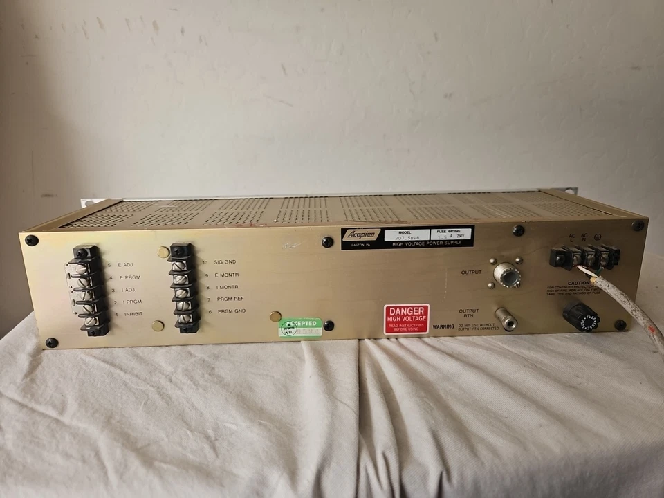 Acopian PO7.5HP8 High Voltage Power Supply PO7.5HP8 250V 1.5A - Image 4 of 4