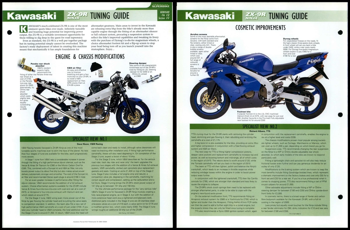 Kawasaki zx9r ebay outlet