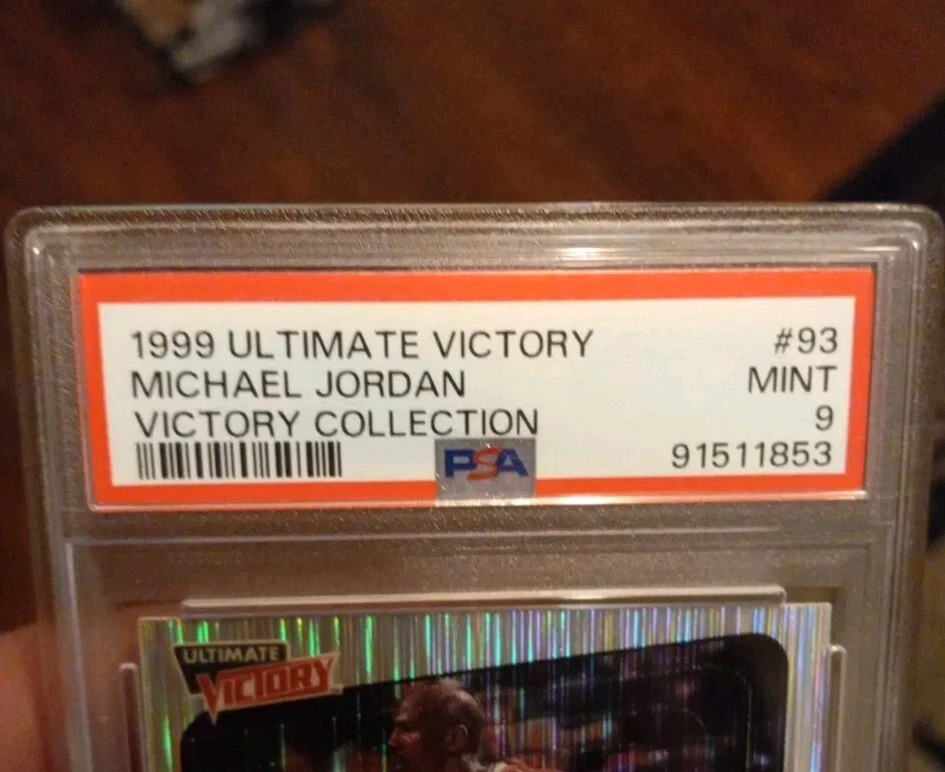 Michael Jordan 1999-00 Upper Deck Ultimate Victory Collection #93 PSA 9 Mint🔥🔥 - Image 2 of 3