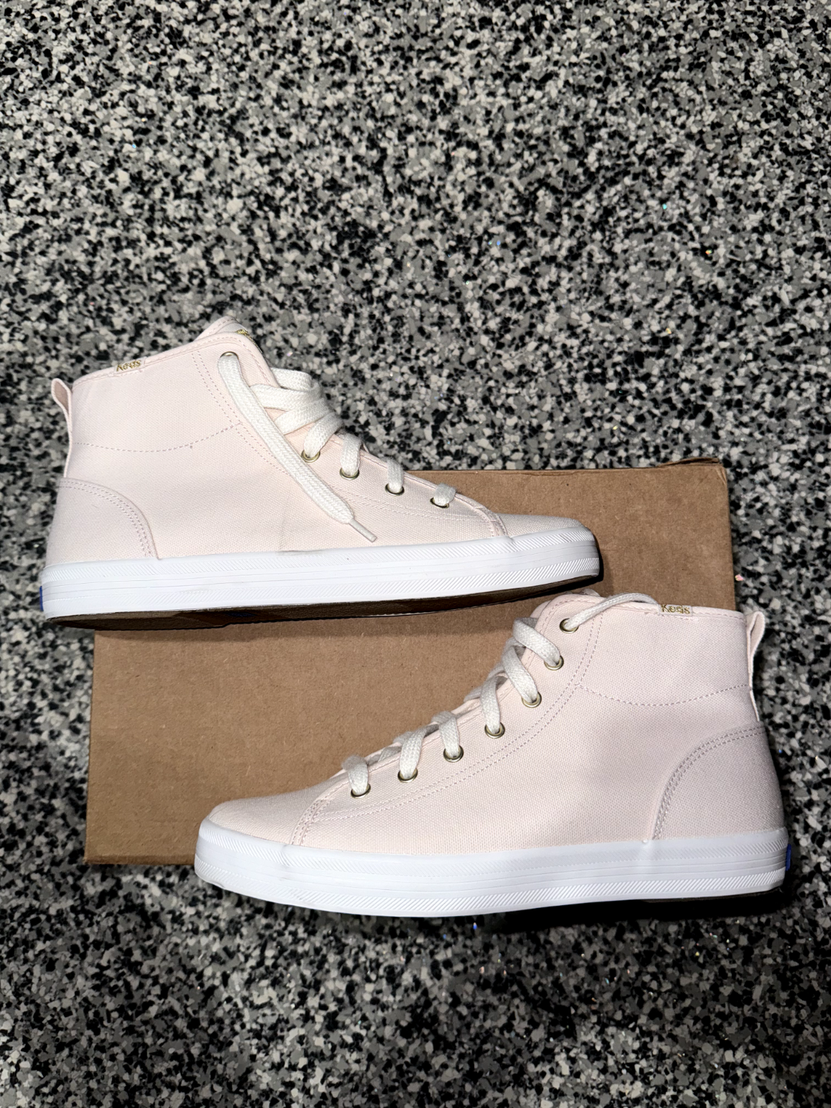 Ked's Kickstart Pink Hi Top Sneakers Womens Size 9.5 (WF67215)