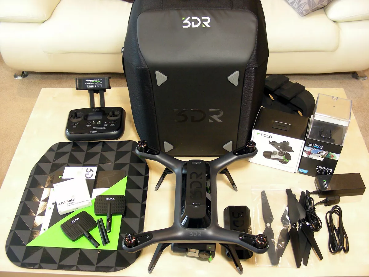 3dr solo drone gopro compatibility discount