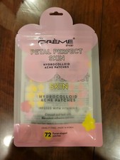 New The Creme Shop Petal Perfect hydrocolloid Overnight Acne Patches-72 patches