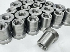 Weld on Nuts 3/8"-16 Thread LONG Threaded Nut Steel Chassis Mount Tab Pack of 20