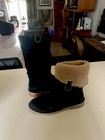 🔥SALE!-UGG Daphne Women's  Size 8.5 Tab Suede Leather Sheepskin  Boots 1008705 — photo 4