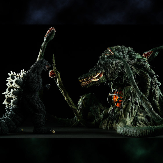 Japan X-Plus Toho Large Monster Series Godzilla 1989 & Biollante Emission ver.