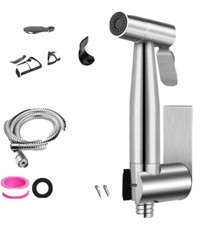Color You Kit Spruzzatore WC Acciaio Inox Spruzzatore Bidet Manuale per WC 