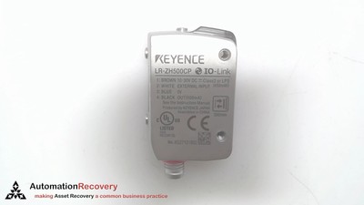 KEYENCE LR-ZH500CP, SELF-CONTAINED CMOS LASER SENSOR, NEW* #315245