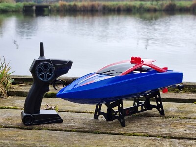 Ferngesteuertes Rennboot RC H109 Kinder Geschenk GRATIS am nächsten Tag UK