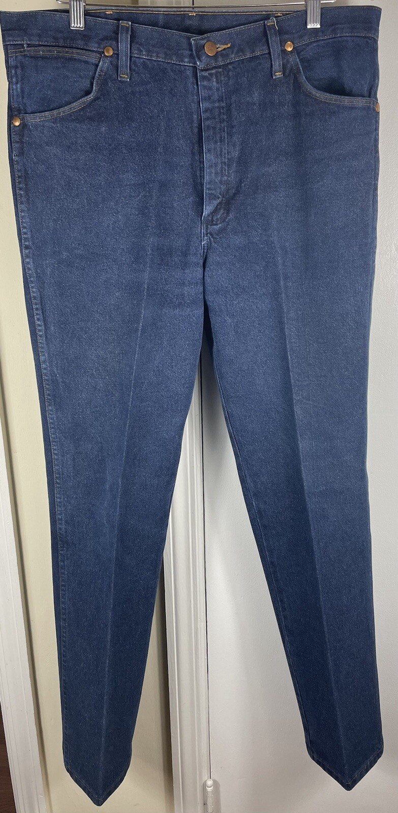 VTG Wrangler Jeans Mens 36x32 Blue Denim 936 DSD Cowboy Western K