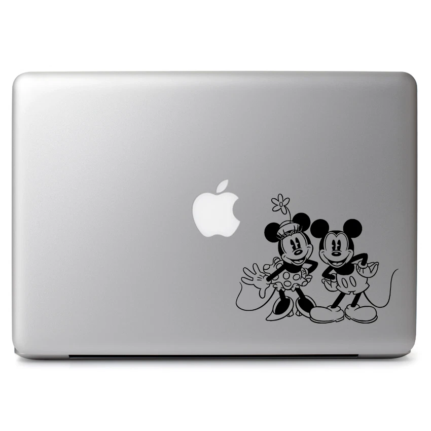 Disney Retro Mickey Minnie Vinyl Decal Sticker for Macbook Air Pro Laptop - Image 3 of 4