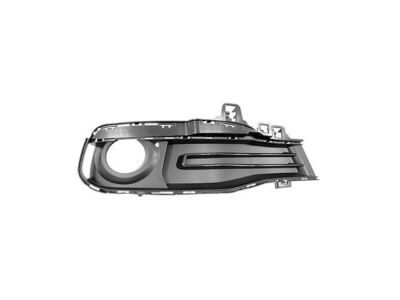 Action Crash 59BJ63W Right - Passenger Side Fog Light Bezel Fits 2016 BMW 328i