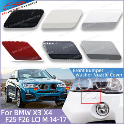 Für BMW X4 F26 M-Sport 2014-2017 Frontstoßstange Scheinwerferwascher Abdeckung