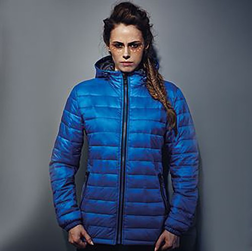 2786 Womens Padded Quilted Jacket 