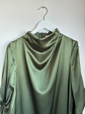 Dion Lee Silk Satin Army Split Sleeve Dress | eBay Australia Dion Lee Silk Satin Army Split Sleeve Dress | eBay Australia