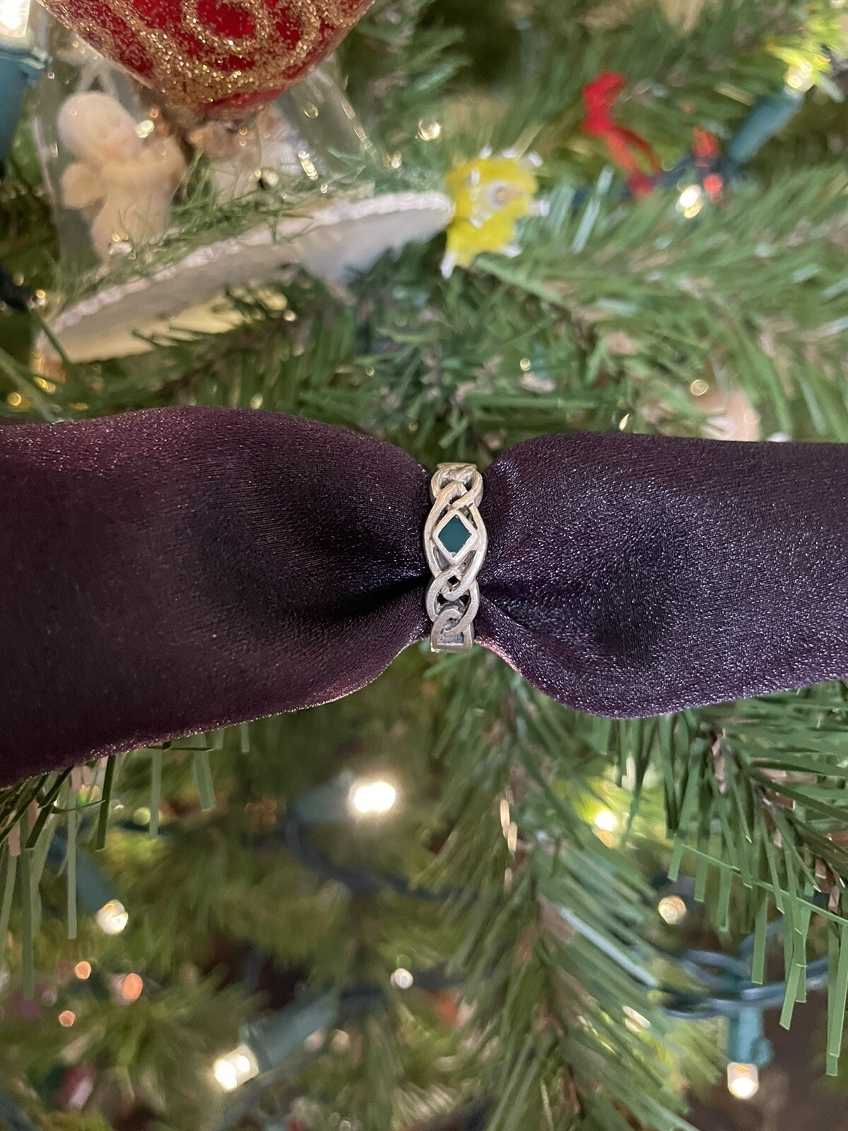 Vintage Sterling  Ring Signed ($) solid 925 silver - image 2