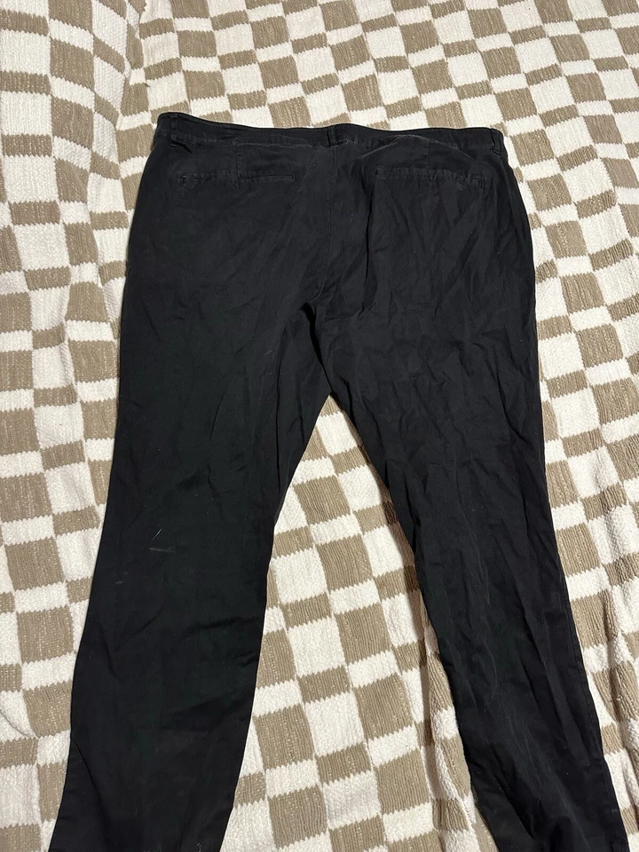 Men’s ASOS chino pants Black Size 44 - Image 3 of 3