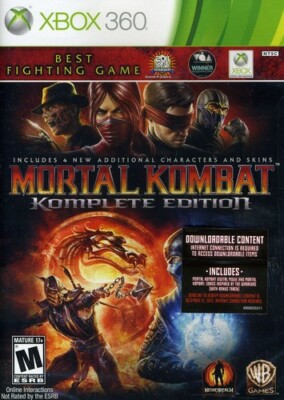 Mortal Kombat Komplete Ed. - Microsoft Xbox 360