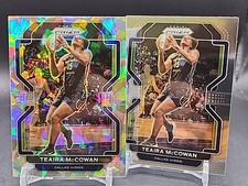 Teaira McCowan - 2022 WNBA Prizm - Cracked Ice And Base - Dallas Wings