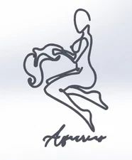 12 DXF File CNC Zodiac, Astrology, Horoscope Laser Cut Plasma Router Nr.4019