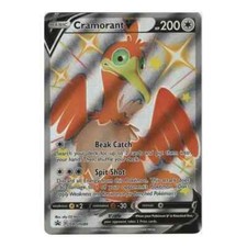 Cramorant V SWSH086 SW&SH Black Star Promo Holo Rare Pokemon Cards Near Mint NM