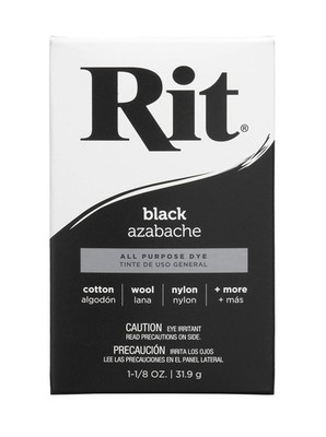 Rit Dye Powdered Fabric Dye, Black 