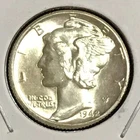 U.S. Mercury Dime Ch BU 1942-D FSB