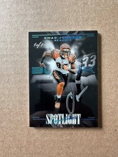 2025 Panini Black-chad Johnson 11 Auto Ssv-cjn Spotlight Signatures Ocho Cinco