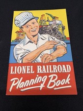 ORIGINAL 1944 Lionel Railroad Planning Book 40pg Vintage Train Layout Guide