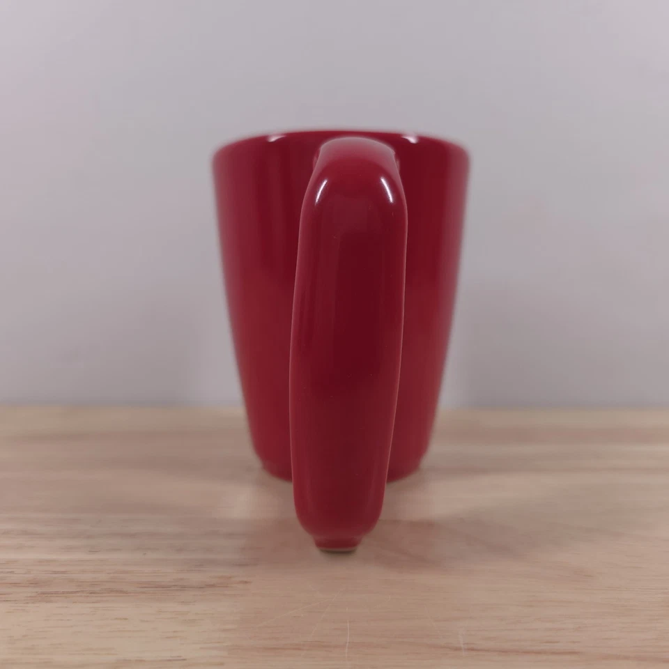 JAMBER USA Taza Fácil de Sostener Agarre Taza Ergonómica 12oz Rojo Foto 4 de 4
