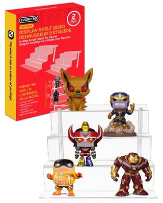 EVORETRO - Acrylic Display Risers for Funko Pops a NEW