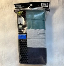 Athletic Works Men’s Boxer Briefs 3XL 48-50” 9” Inseam Multicolor Odor Control