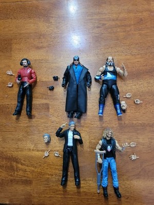 WWE Monday Night Wars Michael Cole BAF Pillman, Undertaker, Bischoff Mattel 