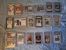 A 18 of 19, Graded NFL, GemMt-Mt(s)'+'. 10 Rookie Cards, 3 HOF/8Futr, 9 1st rnd.