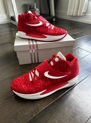 NIKE KD 14 TB PROMO KEVIN DURANT UNIVERSITY RED SZ 13.5