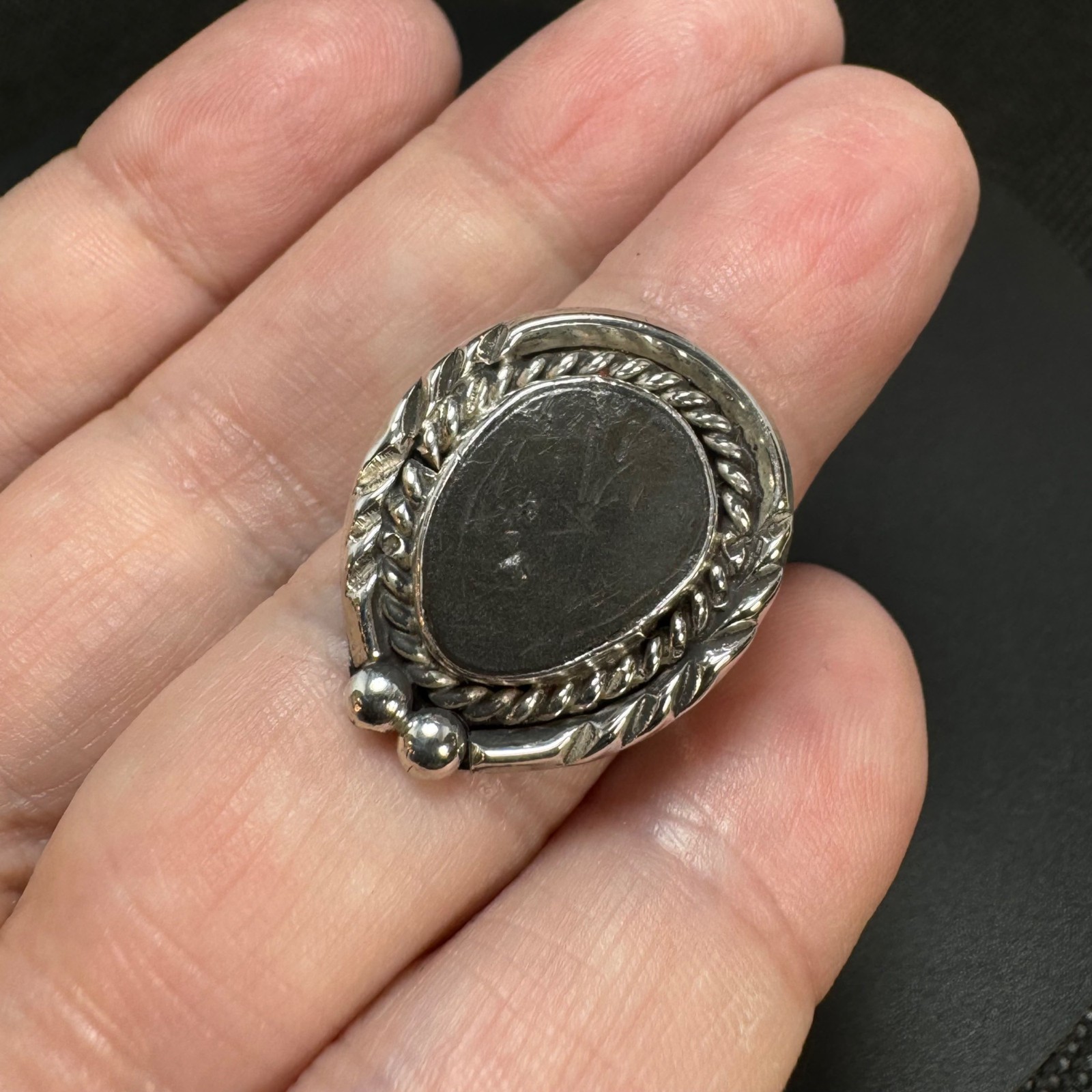 VTG Solid Sterling Silver 925 Split Shoulders Rop… - image 5