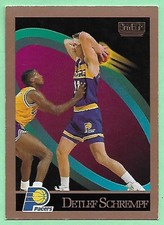1990-91 Skybox Detlef Schrempf #121 Pacers👍