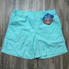 Columbia Backcast Boys Youth XL Swim Shorts Blue Omni-Shade Mesh Lined