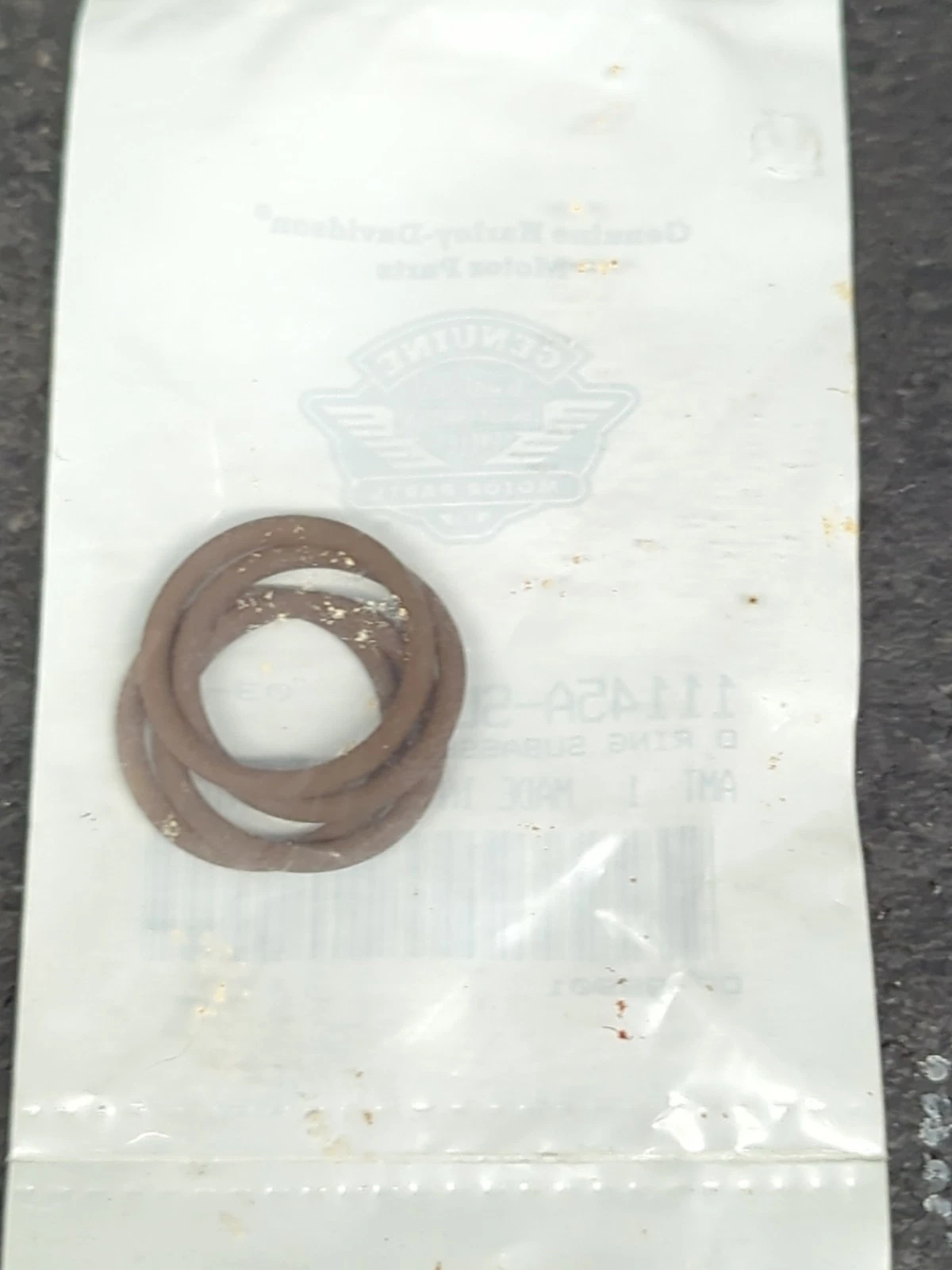 Genuine Harley-Davidson Motor Parts O-Ring Subassembly P/N 11145A-SUB4 (4)