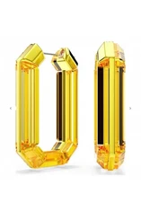 Swarovski Crystal Lucent Hoop Earrings, Yellow 5633954 brand new + Gift bag💕❤️