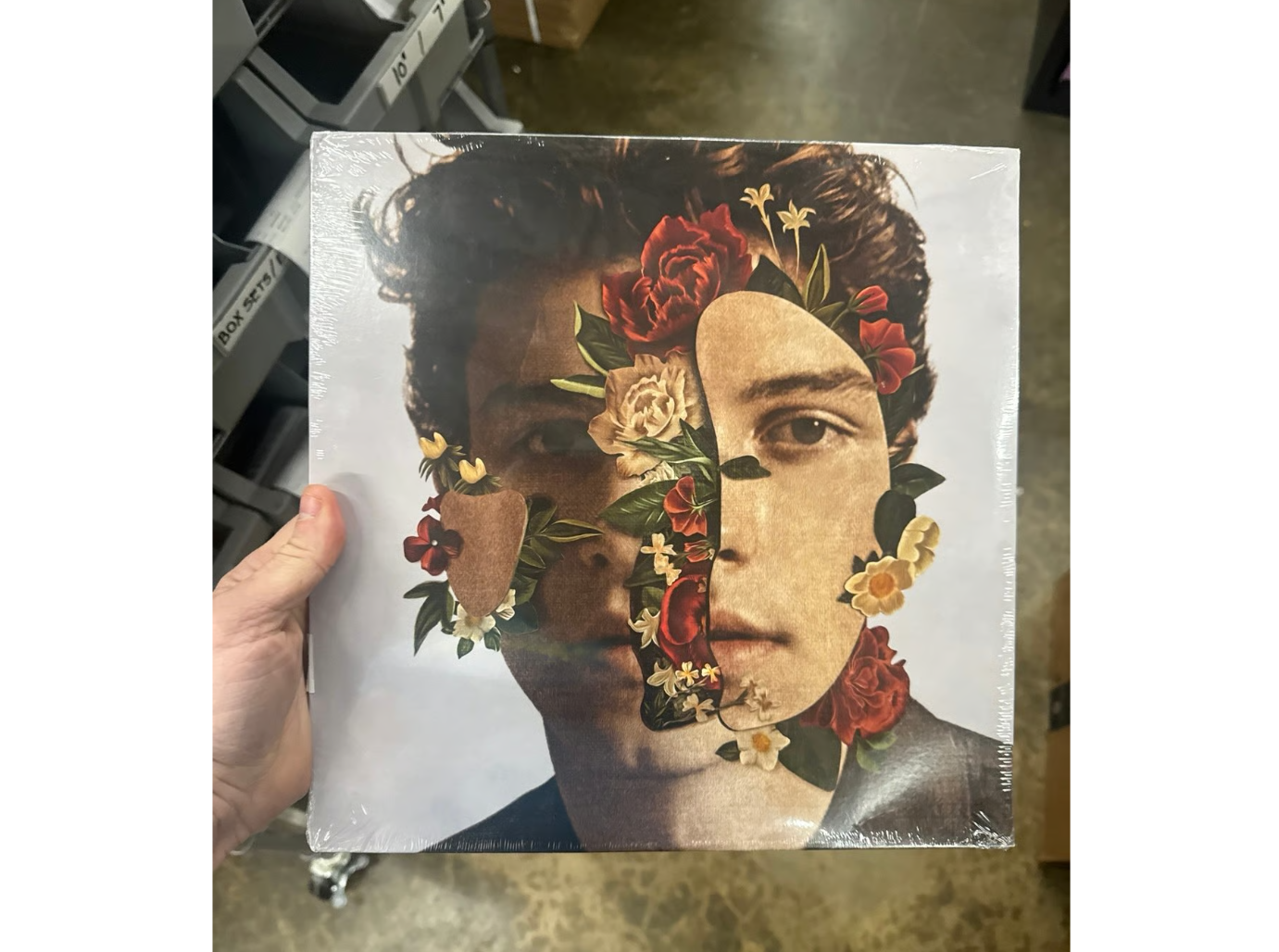 Shawn Mendes Vinyl mendes blue vinyl web store exclusive VG+ or better sleeve