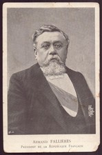 CP " Armand Fallières " Präsident der Republik