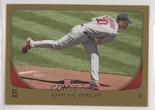 2011 Bowman Gold Adam Wainwright #42 jm6