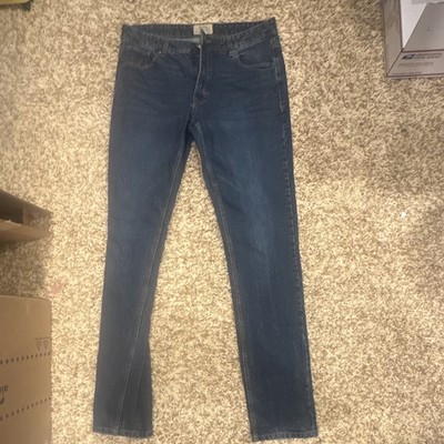 Long John & Sons Men's Blue Denim Straight Jeans Big & Tall Regular Fit