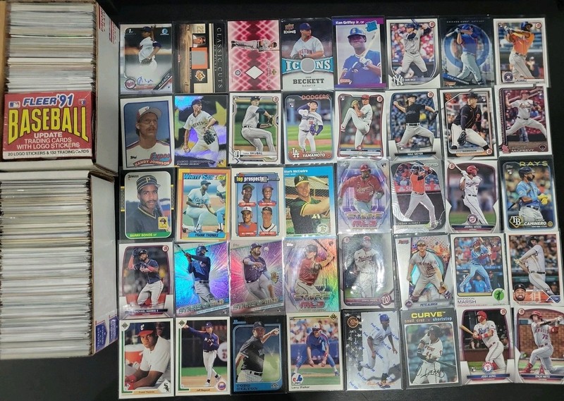 Ken Griffey Jr Rookie Junior Caminero Shohei Ohtani Yordan Alvarez Rc Lot Auto