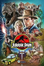 Jurassic Park Poster print 11"x17" inches home wall decor