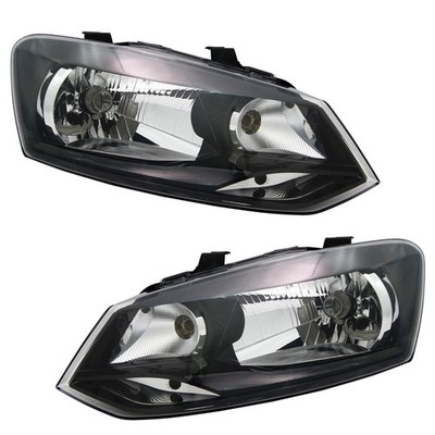 Scheinwerfer Set für VW Polo 6R 2009-2014 H4 LWR Stellmotor Halogen TREND